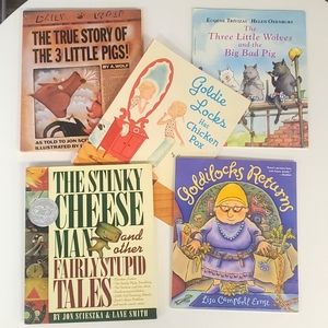 Mixed up Fairytale book collection children's book set and autographed copy